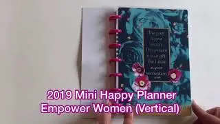 2019 Mini Happy Planner Empower Women | ourplannerlife
