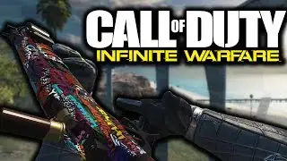 Infinite Warfare: Model 2187 Gameplay (New Shotgun)