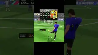 THIBAUT COURTOIS real Madrid GK 🇧🇪 DLS the  most beautiful goal left #thibautcourtois #dls