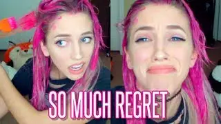 DYING MY HAIR PINK (I ruined it and cried)