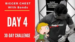 6 MINUTE CHEST WORKOUT (EXERCISE BANDS)
