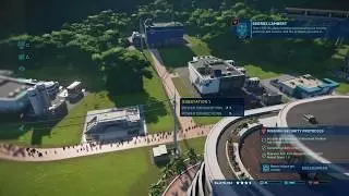 Jurassic World Evolution Walkthrough: Security Mission #1 (No Commentary)