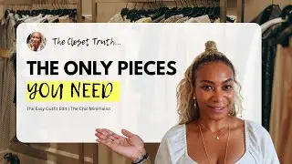 Chic Minimalist Wardrobe Staples | The Only Pieces You Actually Need