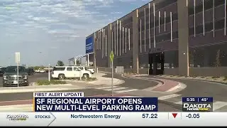 Sioux Falls Regional Airport opens new, multi-level parking ramp