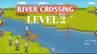 RIVER CROSSING IQ || LEVEL 2 😱😱#shorts #shortsviral#ytstorts