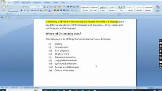ENG 101 Short lecture / Lesson 1 / English comprehension / Virtual University / Know With Adnan