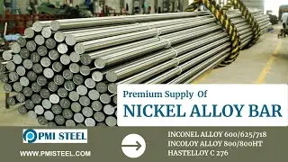 GLOBAL NICKEL ALLOY ROUND BAR SUPPLY - Incoloy-Inconel-Nickel Alloy 600/718/800-EN10204 3.1 Cer