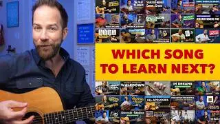 A Better Way to Browse 350+ Guitar Song Lessons