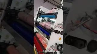 Roll die Punching maching and flexo printing machine installed at Mumbai.