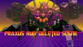 Transformers Praxus Run Stop Motion Deleted Scene