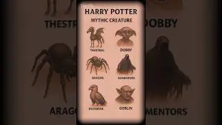 Harry Potter Mythical Creatures Collection