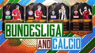 Fifa 17 Expensive Bundesliga & Calcio A 96 Muller 94 Mandzukic Squad Builder Ultimate Team