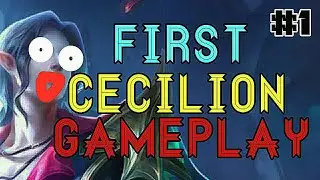 CECILION GAMEPLAY!!MY FIRST MATCH IN RANKED GAME