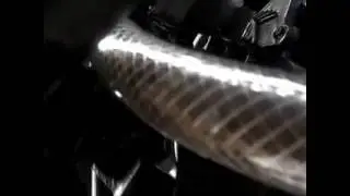 Oil drain demo on T4 journal bearing turbo, Subaru EJ20tt