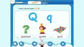 Phonics Grade 2 Unit 4 question, queen, quilt, quiz online video cutter com