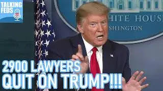 🚨Trump ROCKED as 2900 DOJ Lawyers QUIT in Mass Exodus