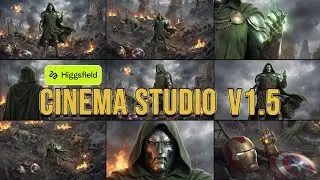 Higgsfield Cinema Studio v1.5  Tutorial | Filming with Ai
