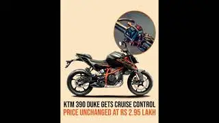 cruise control Ktm Duke 390 #shorts #ktm390 #bajaj #viralshort