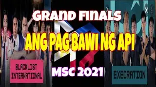 Ang Pag Bawi Ng Api | Msc 2021 Finals | Mobile Legends