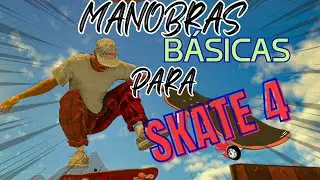 🛑TUTORIAL DE MANOBRAS BASICAS PARA SKATE 4 PS5🛑 SKATE.