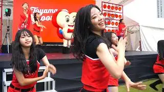 【チアダンス】Team G.O.W(チーム ゴウ) 「PERFECT SMILE」(TUBE) Toyama Groove Park ビーちゃんショー 2回目 横動画 2025年9月13日