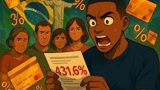 Brazil&rsquo;s 431% Credit Card Interest Rate EXPLAINED | My Honest Reaction @BR4real @cgtnamerica
