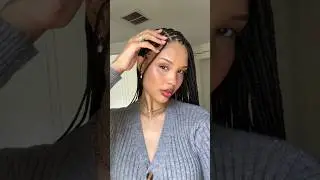nara smith gets braids #narasmith #hairstyle #braids