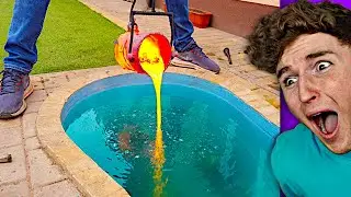EXPERIMENT: Lava VS Everyday Objects..
