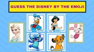 Disney Emoji Puzzles: Guess the Character Challenge 🐭🏰