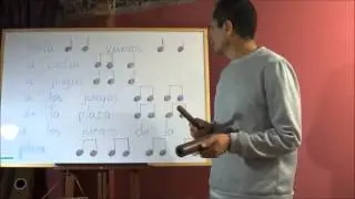 Clases de flauta con Fernando Cañón Lección 13
