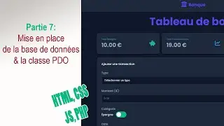 Fullstack #7/27 : Mise en place de la base de données et de PDO