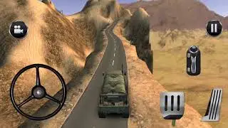Off-Road Army Truck game kids |  Android Gameplay HD | Video Game children 2018