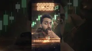 Copper 30% + return in 2 days #copper #trading #stockmarket #vlog #india #tariffs #bitcoin #stocks