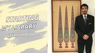 Starting My Library Internship: First Day Highlight
