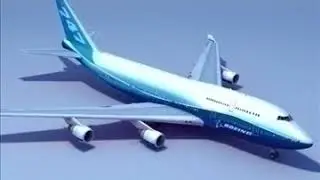 3D Model of B747 Boeing Livery Review
