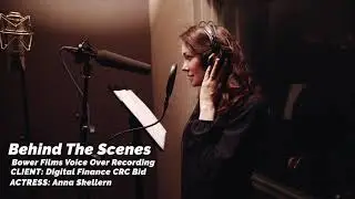 Behind the scenes with the very talented actress Anna Skellern.
