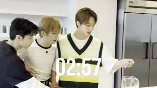Just Minjae, Hyunwoo and Junghoon opening sugar in their own way 🤣