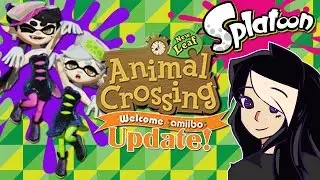 Animal Crossing: New Leaf Update! ~ Squid Sister Amiibos, Callie & Marie Splatoon Items