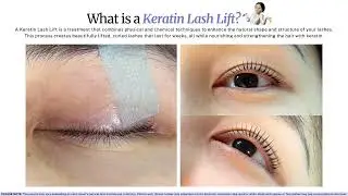 [LEEJ] Korean No Glue Keratin Lash Lift 밴쿠버 노글루 케라틴 속눈썹 펌