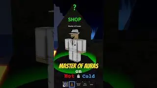 Finding Master of Auras Location in Hot & Cold Island in Blox Fruits #roblox #bloxfruits #shorts