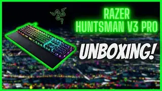 #unboxing : Razer Huntsman V3 Pro Full Size Keyboard!