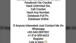 All Network Sim Database 2017 Pakistan