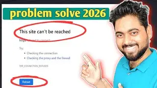 How to fix ''this site can't be reached