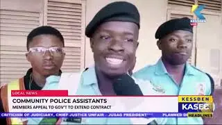 community police assistant explain their grievances
