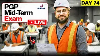 How Civil Engineers Crack PGP Mid-Term Exam 2025 | Estimation, BBS, Survey & AutoCAD MCQs