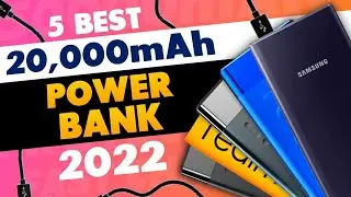 Top 5 Best 20000mAh Power Bank in 2022 💥 Best Fast Charging power Banks Under 2000 in 2023