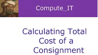 Building a GUI Total l Cost - Lesson 10