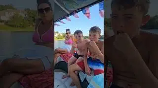 boat shenanigans on the 4th of July