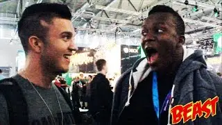 Mert Peinlich auf der Gamescom (feat. KSI)