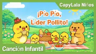 &iexcl;P&iacute;o P&iacute;o, L&iacute;der Pollito! | Canci&oacute;n de Marcha Infantil | CapyLala Ni&ntilde;os